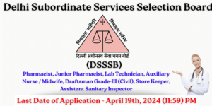 DSSSB Recruitment 2024